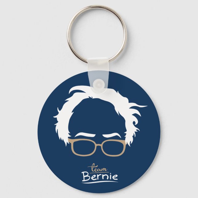 Team Bernie - Bernie Sanders for President Keychain (Front)