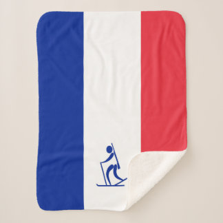 Team Biathalon France Sherpa Blanket