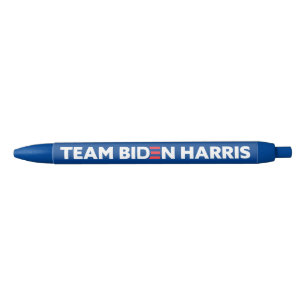 Team Biden Harris Custom Colours Blue Ink Pen