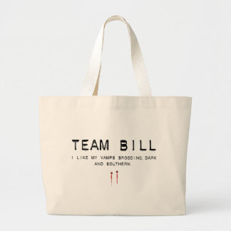 team bill large tote bag