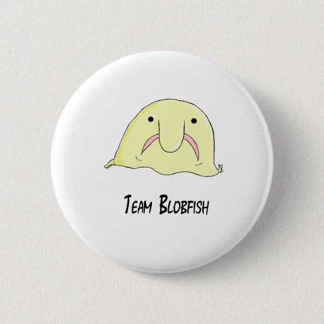 team blob 2 inch round button (Front)