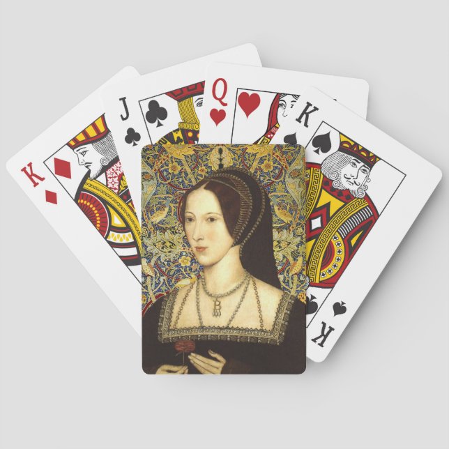 Team Boleyn - Queen Anne Boleyn of England Playing Cards (Back)