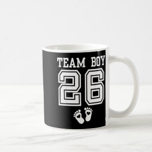 Team Boy 2026 Gender Reveal Baby Shower Matching F Coffee Mug
