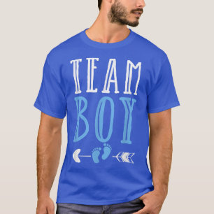 Team Boy Gender Reveal Baby Shower  T-Shirt