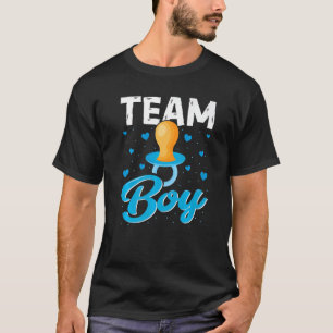 Team Boy Gender Reveal Party Gender Reveal Baby S T-Shirt