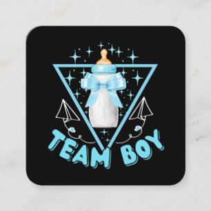 Team Boy Square Business Card