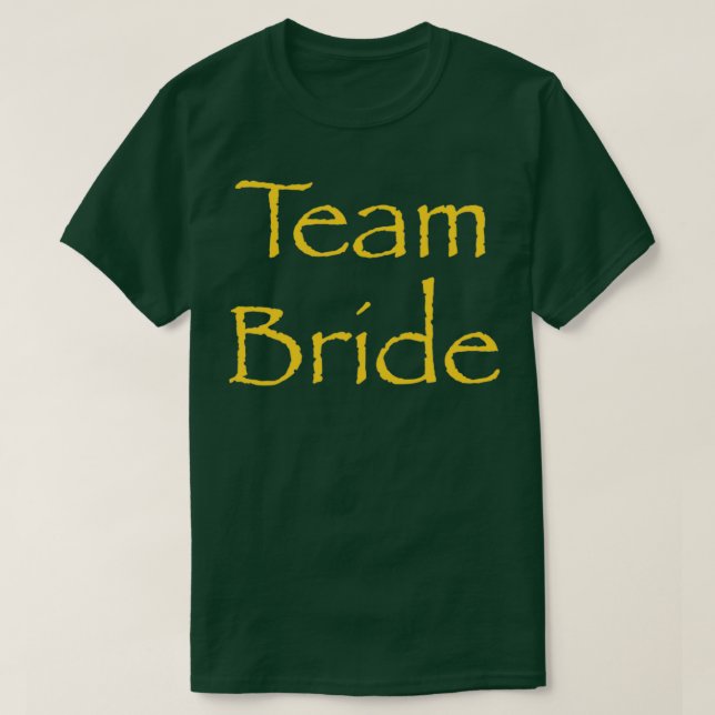 Team Bride 19 T-Shirt (Design Front)
