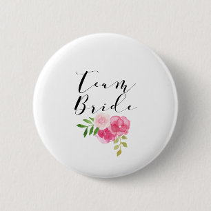 Team Bride 2 Inch Round Button