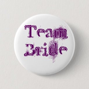 Team Bride 2 Inch Round Button