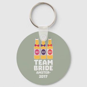 Team Bride Amsterdam 2017 Zn034 Keychain