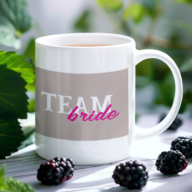 Team Bride Bachelorette Mugs – Cute & Customizable (Creator Uploaded)