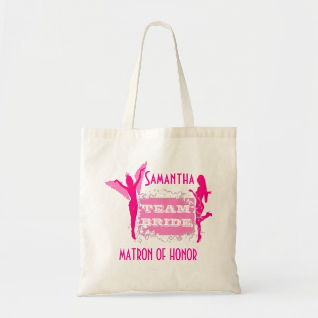 Team Bride bridesmaids Tote Bag (Front)