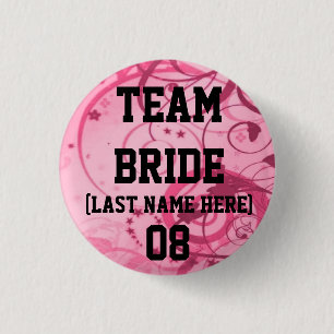 Team Bride Buttons