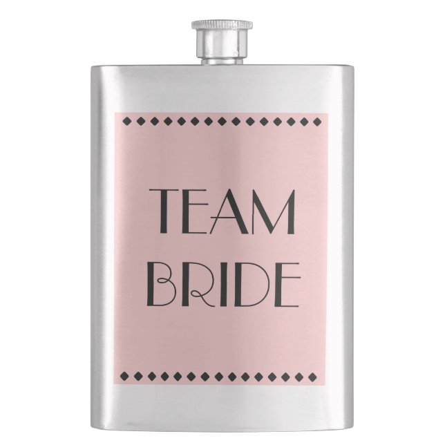 Team Bride Classic Flask (Front)