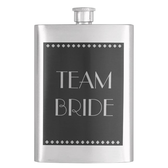 Team Bride Classic Flask (Front)