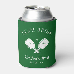 Team Bride Last Swing Pickleball Bachelorette Can Cooler