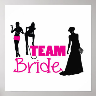Team Bride - maid of honour Poster