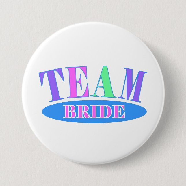 Team Bride - Party Pin (Front)