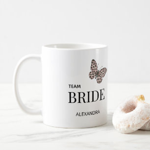 Team Bride Personalized Wedding Design Coffee Mug
