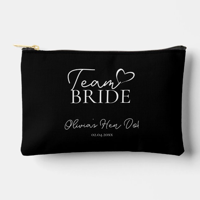 Team Bride sac cosmétique - Fun Bachelorette Party (Recto)