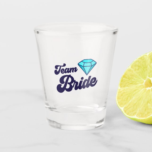 Team Bride Shot Glass (Front)