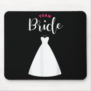 Team Bride Team Groom Bachelor Party Wedding Mouse Pad
