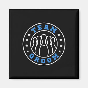 Team Bride Team Groom Bowling Bachelor Party Weddi Magnet