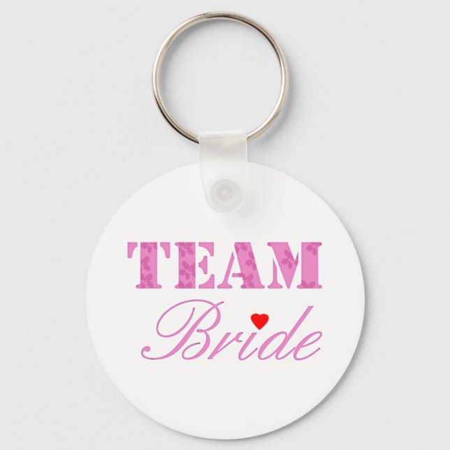 Team Bride Theme Keychain (Front)