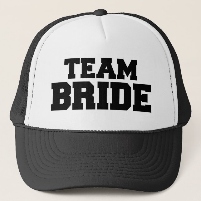Team bride trucker hat (Front)
