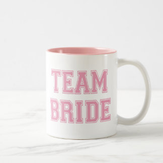 Team Bride Two-Tone Coffee Mug