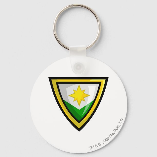 Team Brightvale Logo Keychain (Front)