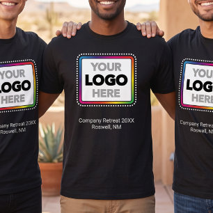 Team Building / Company Retreat - Add Your Logo T-Shirt