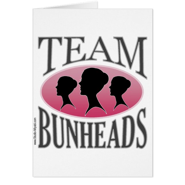 Team Bunheads (customizable) (Front)