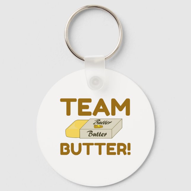 TEAM BUTTER KEYCHAIN (Front)
