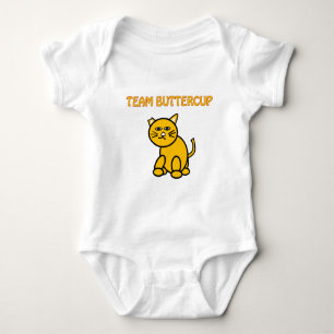 Team Buttercup Baby Bodysuit