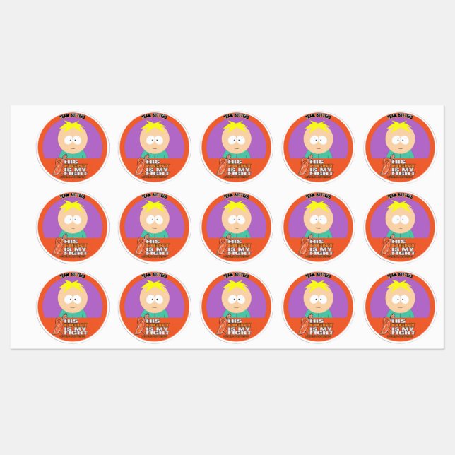 Team Butters - Stickers (Sheet)
