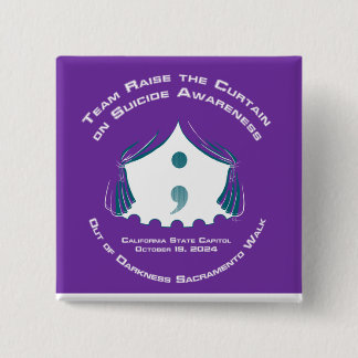 Team Button-Square 2 Inch Square Button