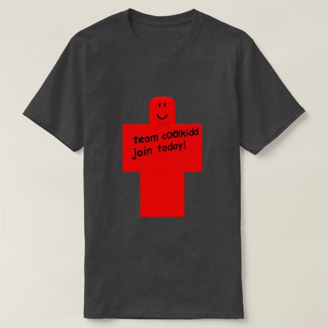 Team C00lkidd Join Today Funny Gamer Quote Graphic T-Shirt (Design Front)