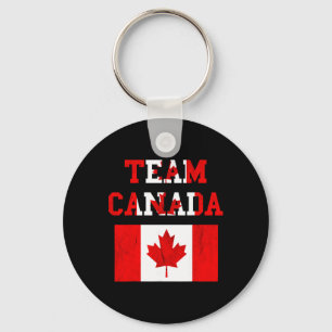 Team Canada Maple Leaf Canadian Soccer Team Canada Keychain