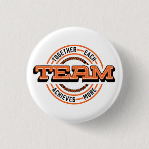 TEAM Cap 1 Inch Round Button