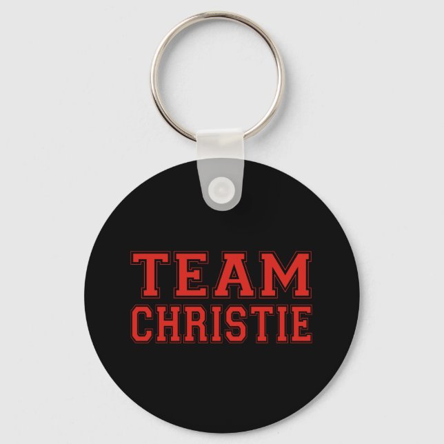 TEAM CHRISTIE KEYCHAIN (Front)