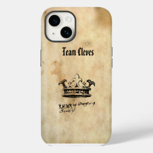 Team Cleves - Anne of Cleves' Crown & Signature Ca iPhone 14 Case