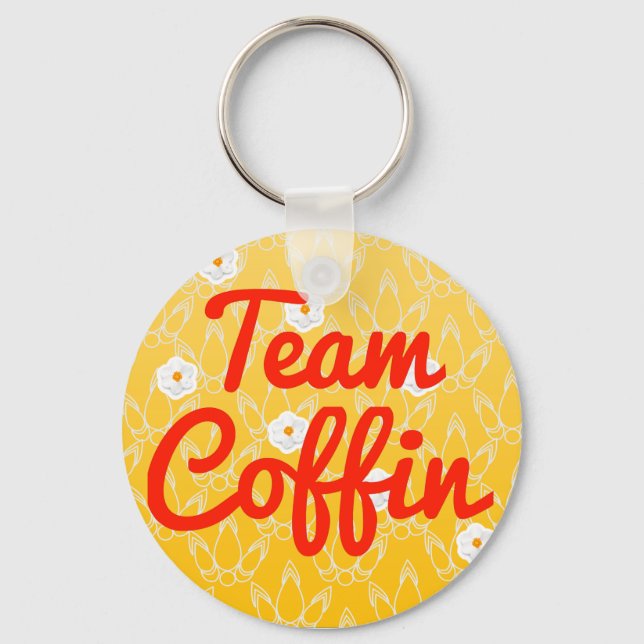 Team Coffin Keychain (Front)