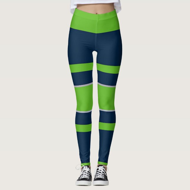 "TEAM COLOR #1" 2027 ACTIVEWEAR LEGGINGS (Front)