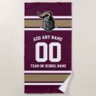 Team Colours and Mascot Personalized