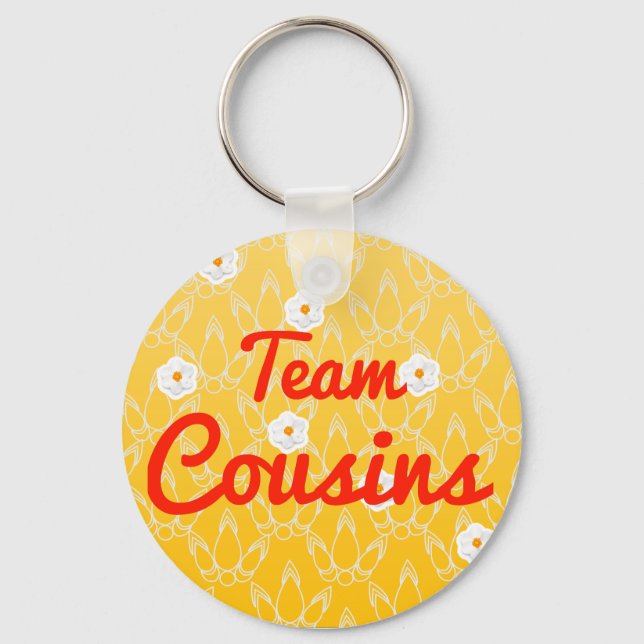 Team Cousins Keychain (Front)