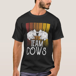 Team Cows Animals Cow Farm T-Shirt
