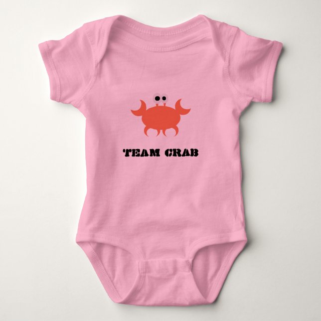 TEAM CRAB CRABLET ROMPER (Front)