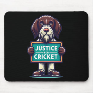 Team Cricket Hunting Squad Funny Retro Mouse Pad