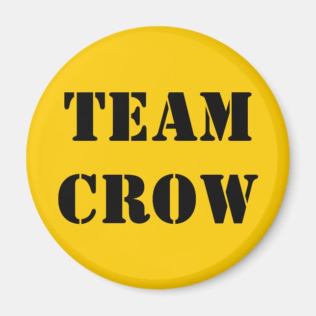 TEAM CROW MAGNET (Front)